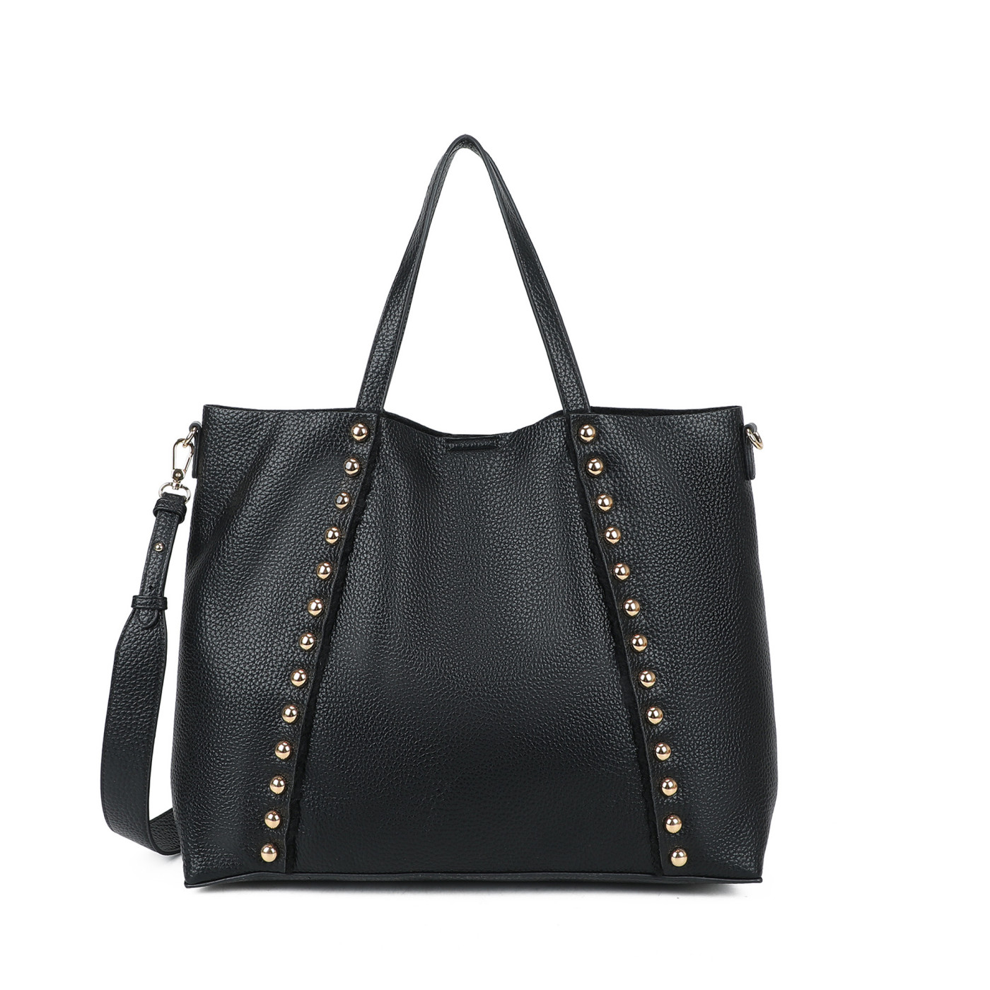 Bolso Shopper con tachuelas