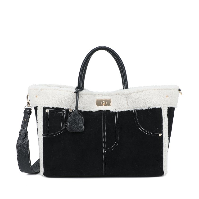 Mala Shopper com pelinho