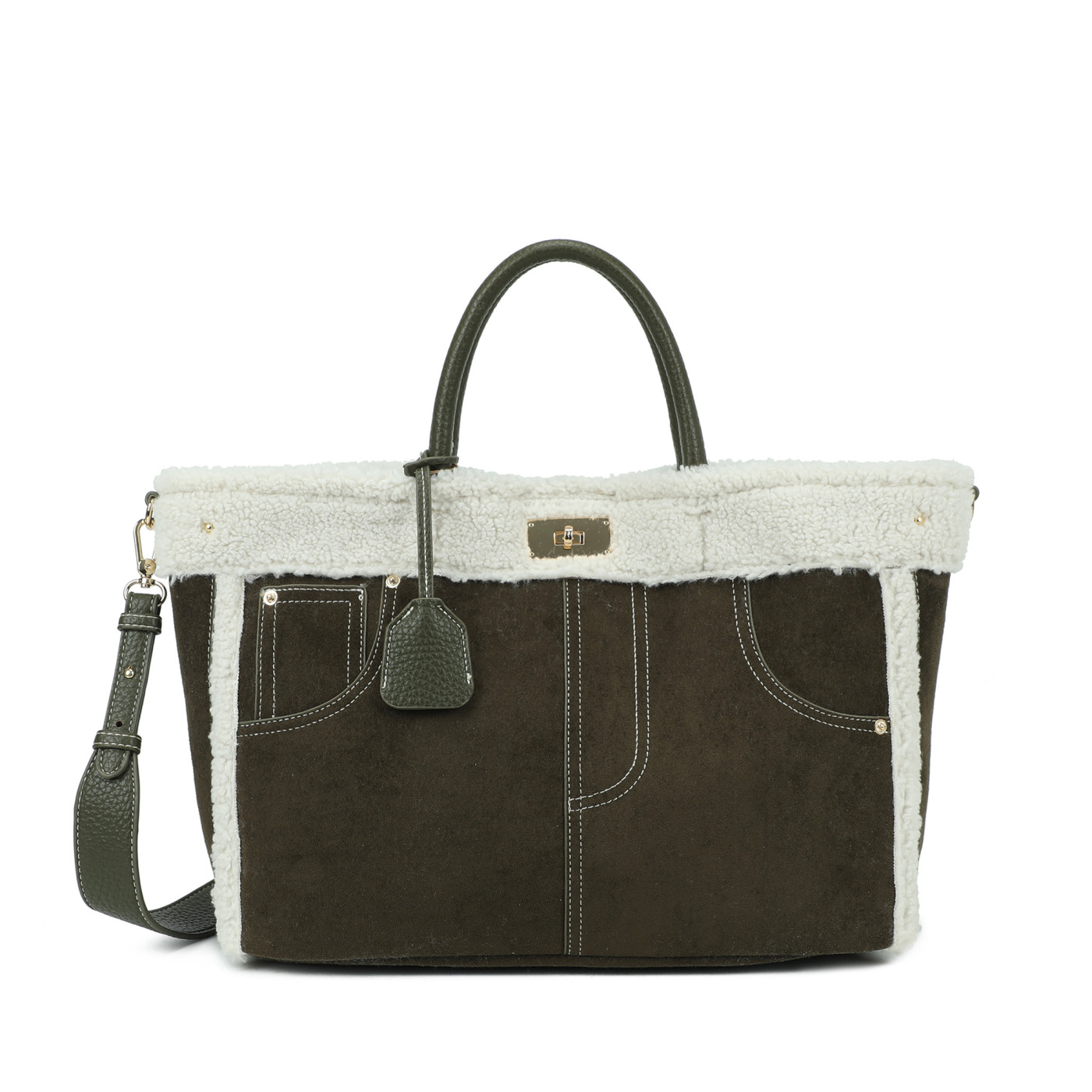 Bolso Shopper con peluche