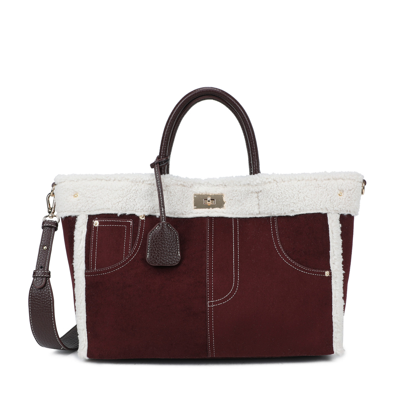 Bolso Shopper con peluche
