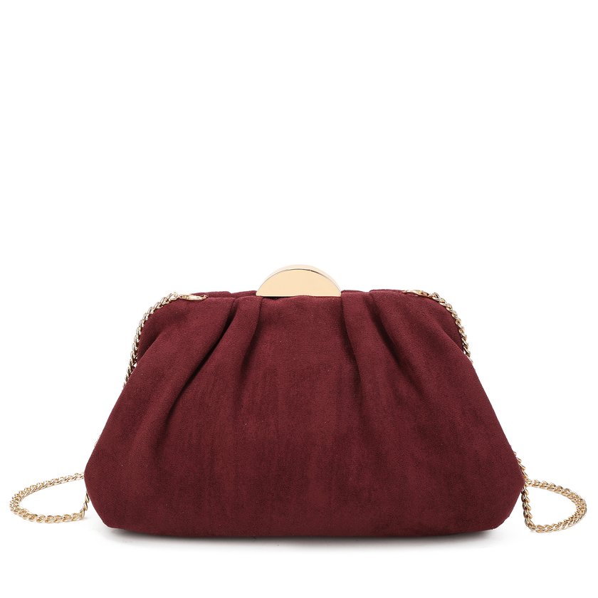 Borsa a tracolla in camoscio