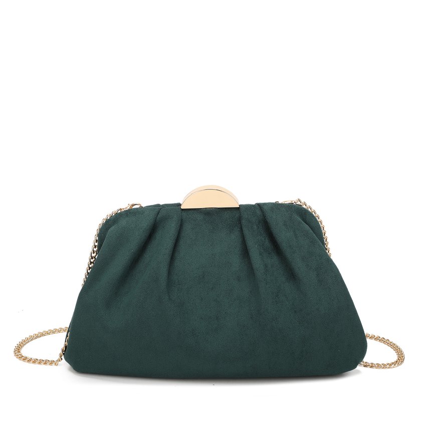 Borsa a tracolla in camoscio