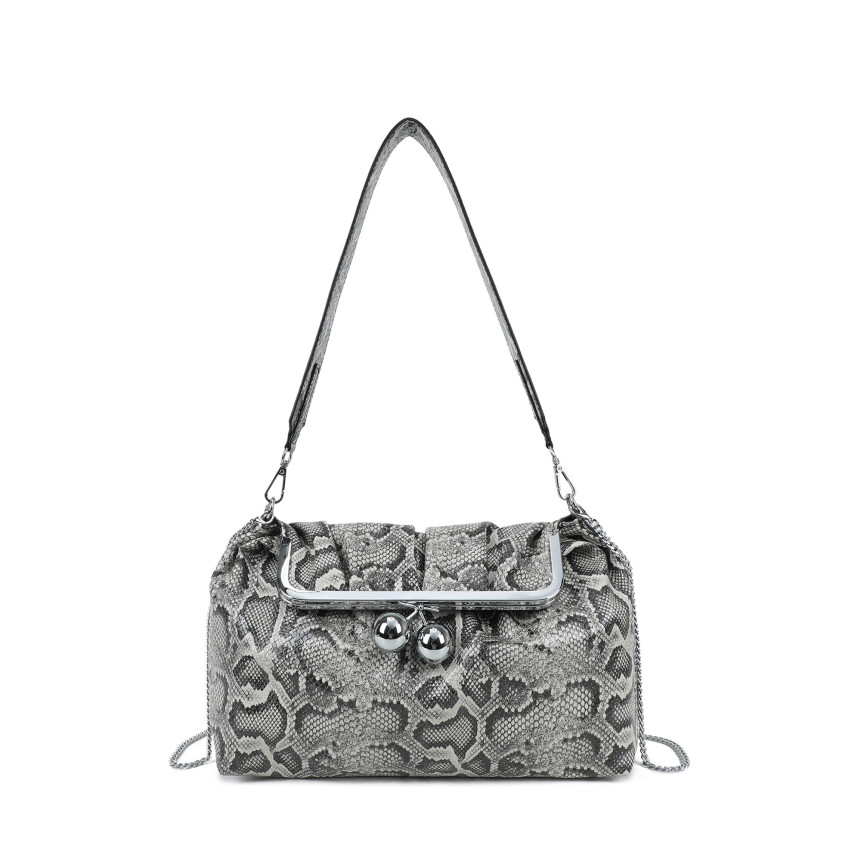 Borsa a tracolla con stampa animale
