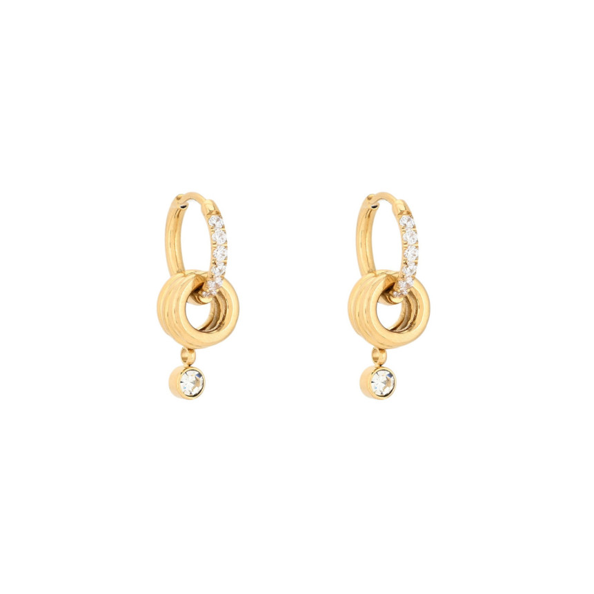 Argolas Glamour com pendentes
