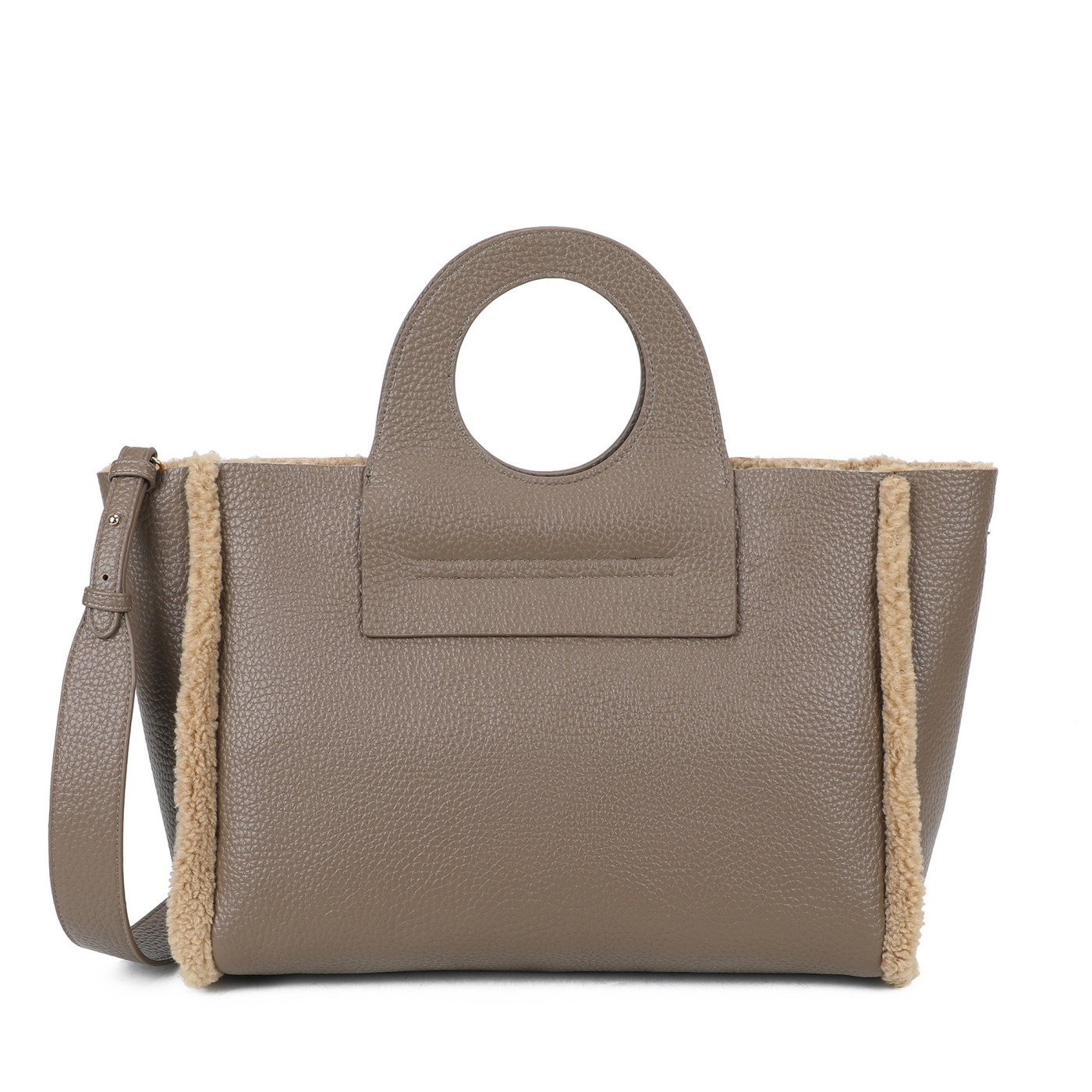 Borsa Shopper con manico rotondo