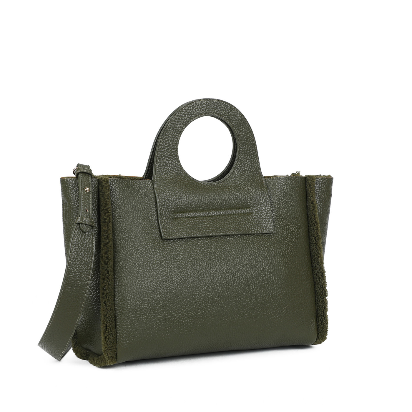 Borsa Shopper con manico rotondo