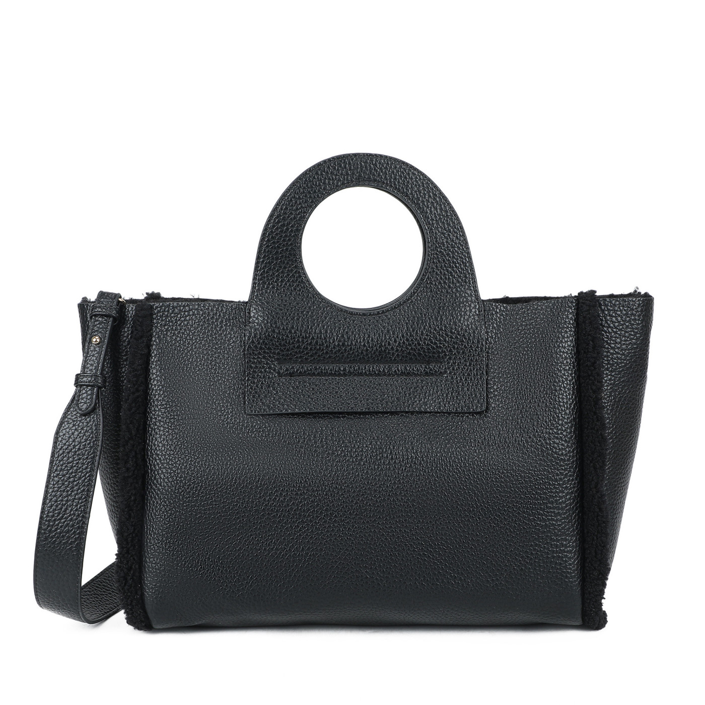 Borsa Shopper con manico rotondo