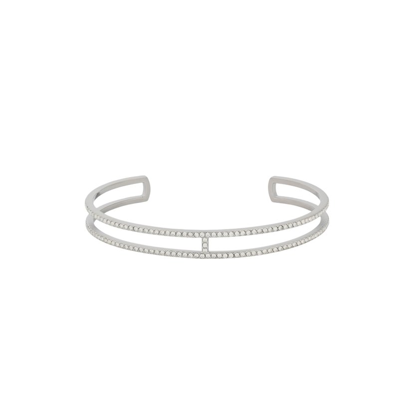 Rigid bracelet in stainless steel