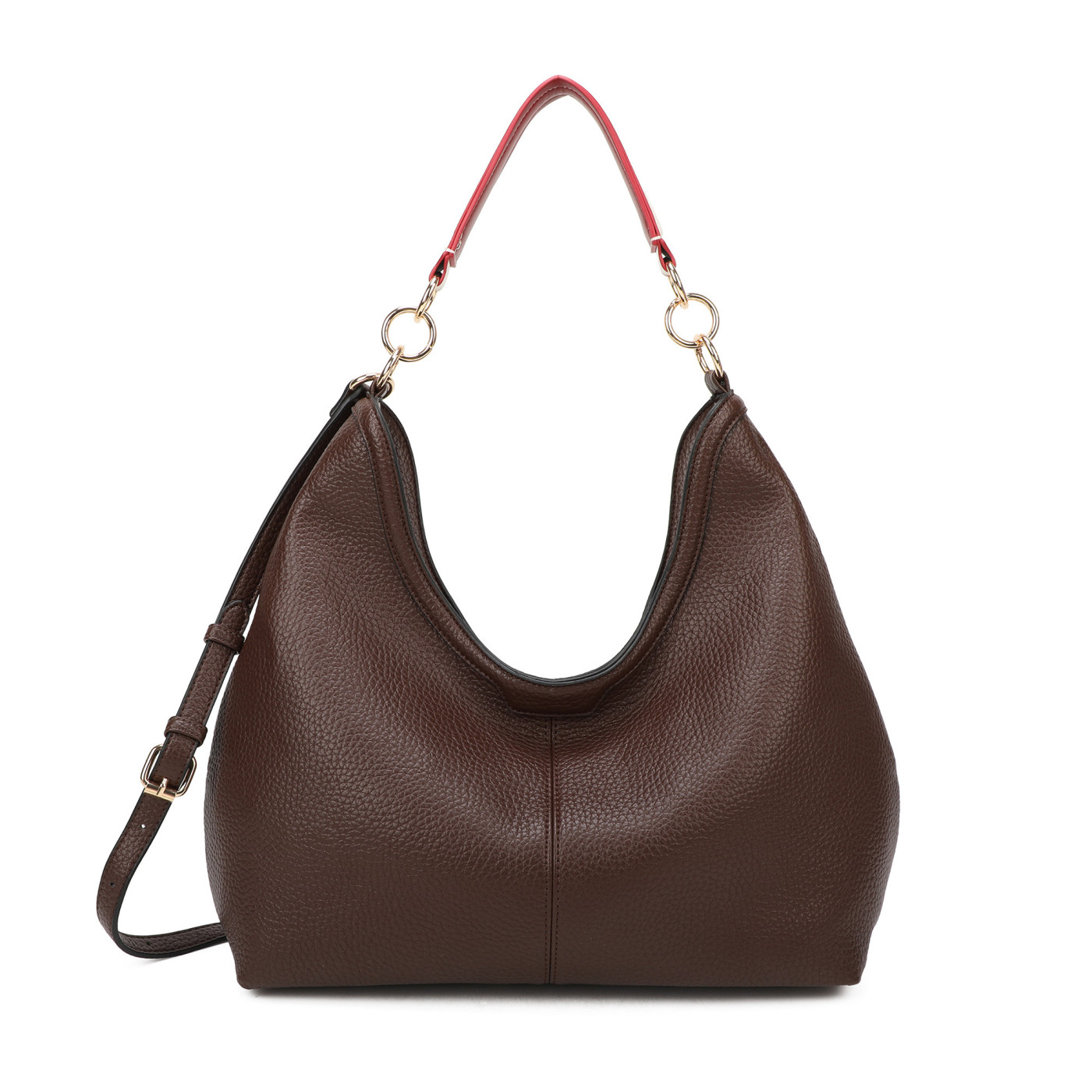 Bolso Shopper con asa blanca