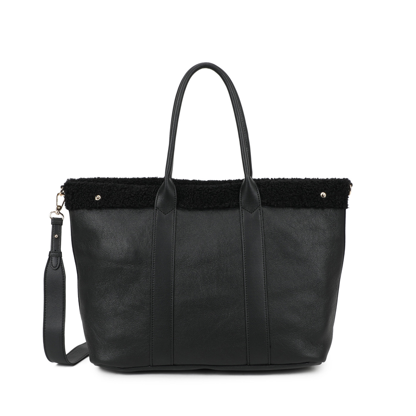Sac Shopper avec fourrure