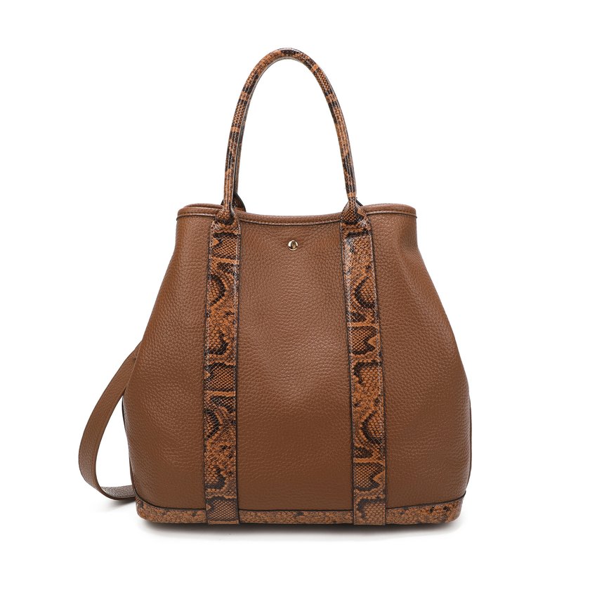 Sac Shopper avec détails imprimé animal