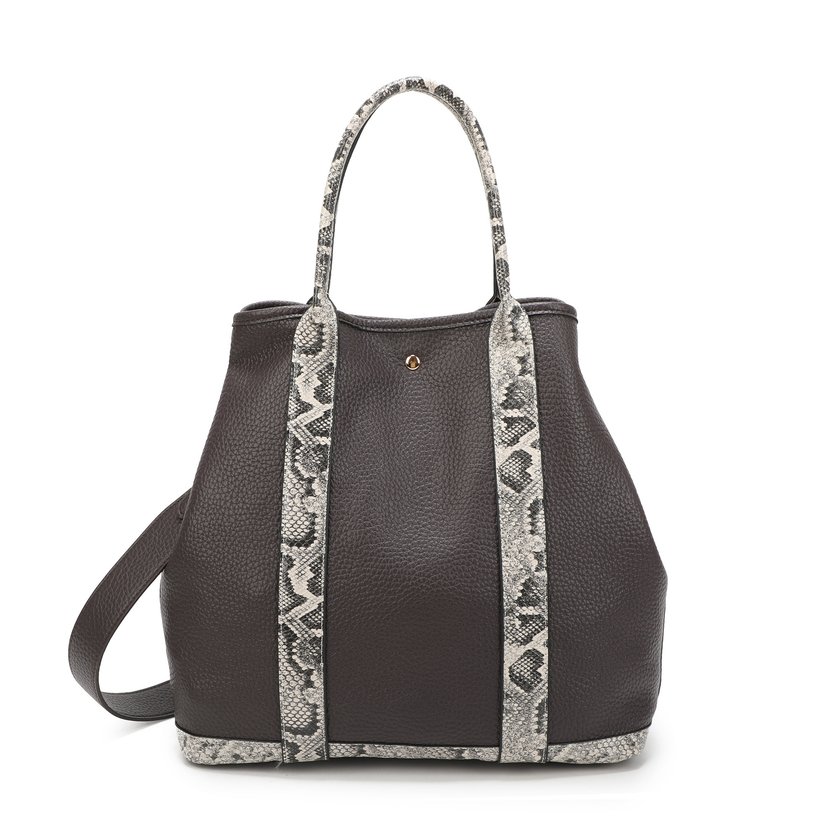 Sac Shopper avec détails imprimé animal