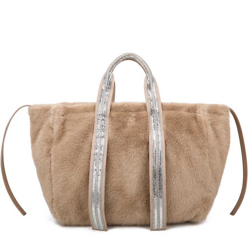 Mala Shopper com pelinho Mala Shopper com pelinho