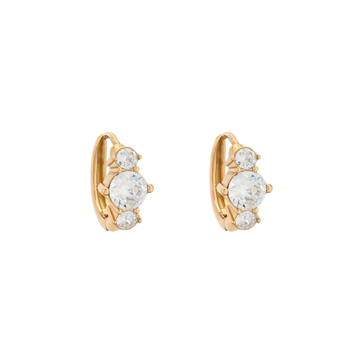 Mini Argollas Delicate en acero