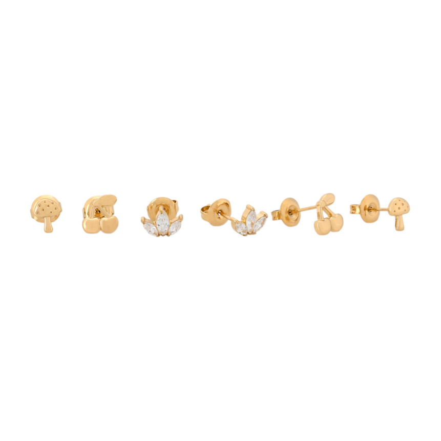 Set di orecchini piccoli
