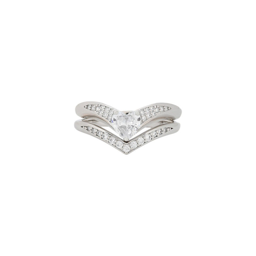 Anillo Belove Belle con circonitas