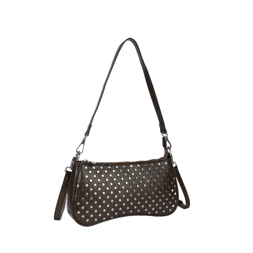 Shoulder bag with studs