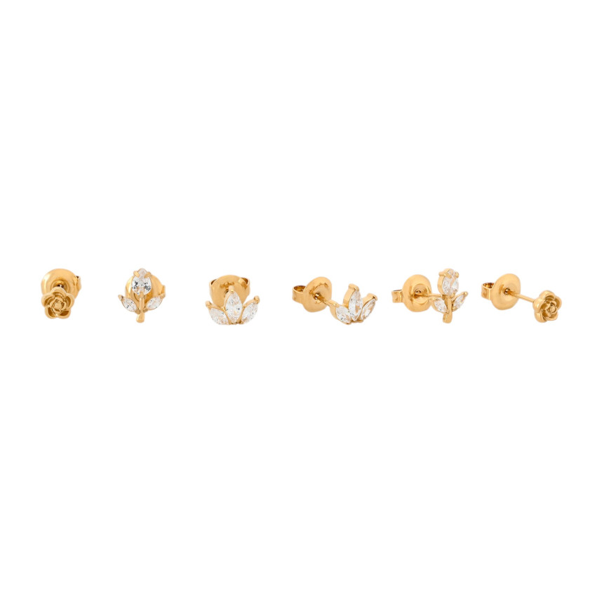 Pack of small earrings