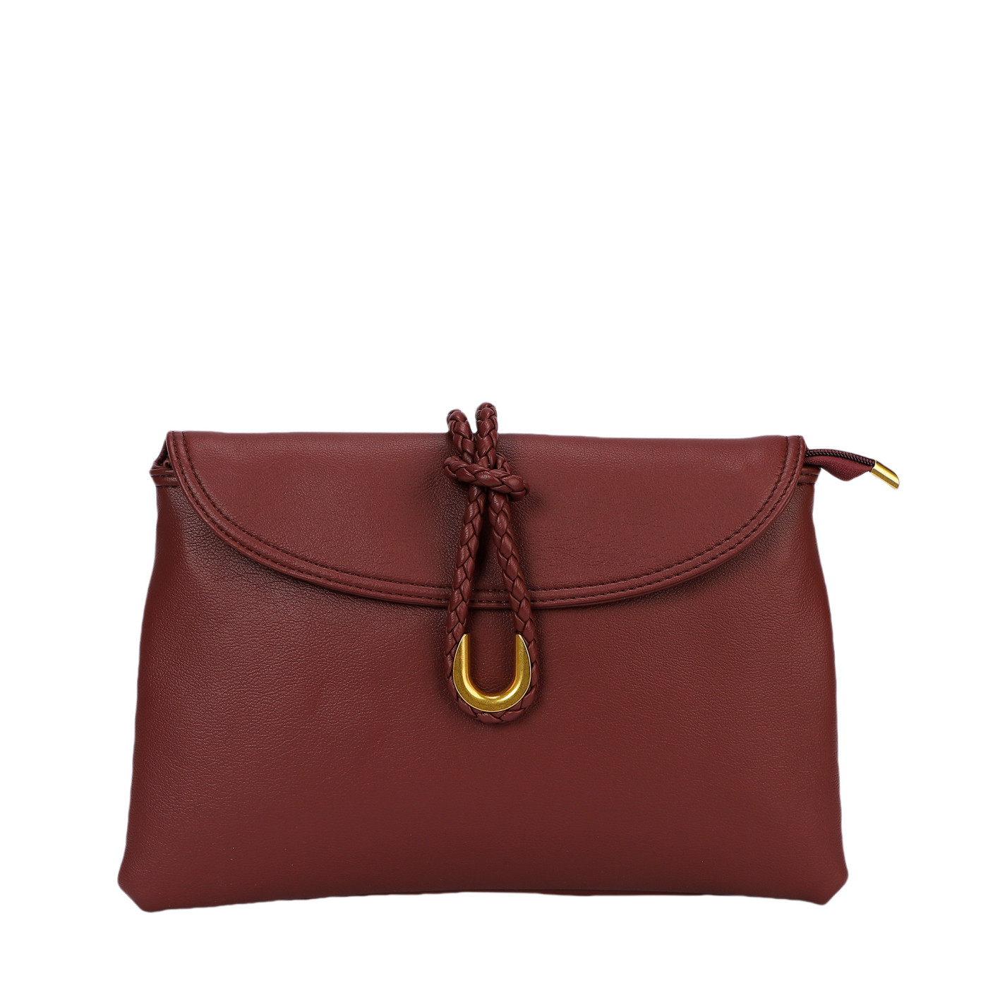 Handbag with gold details