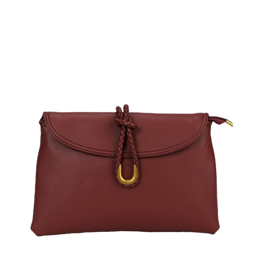 Sac à main avec détails dorés