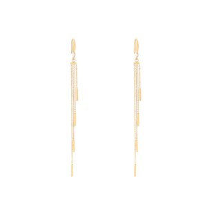 Pendientes Delicate finos y largos