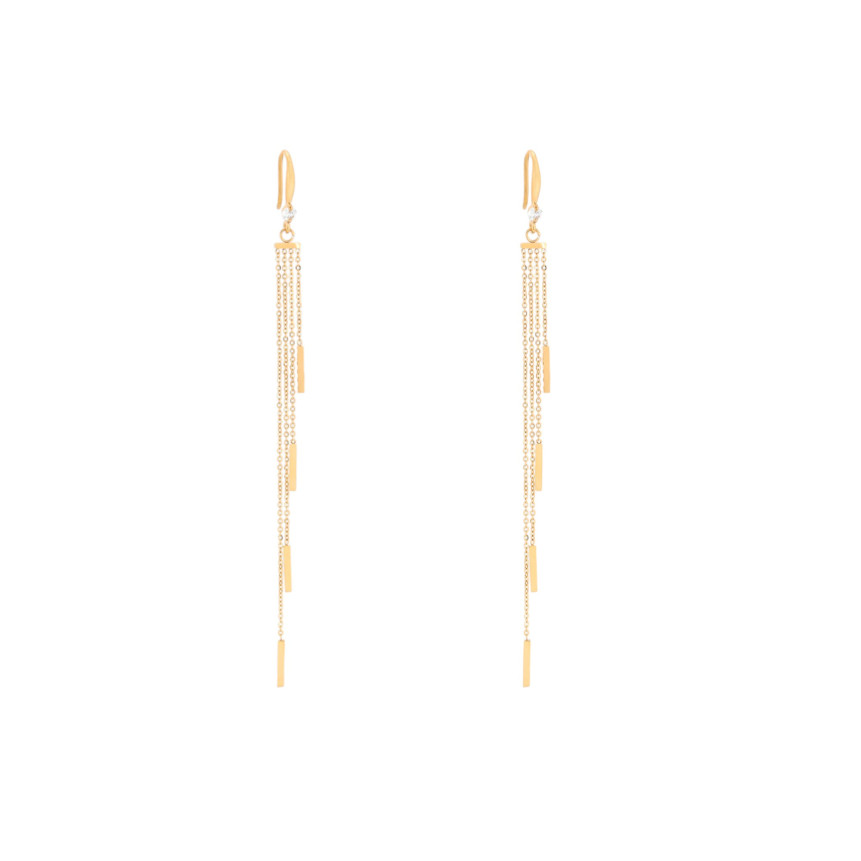 Boucles d’oreilles Delicate fines et longues