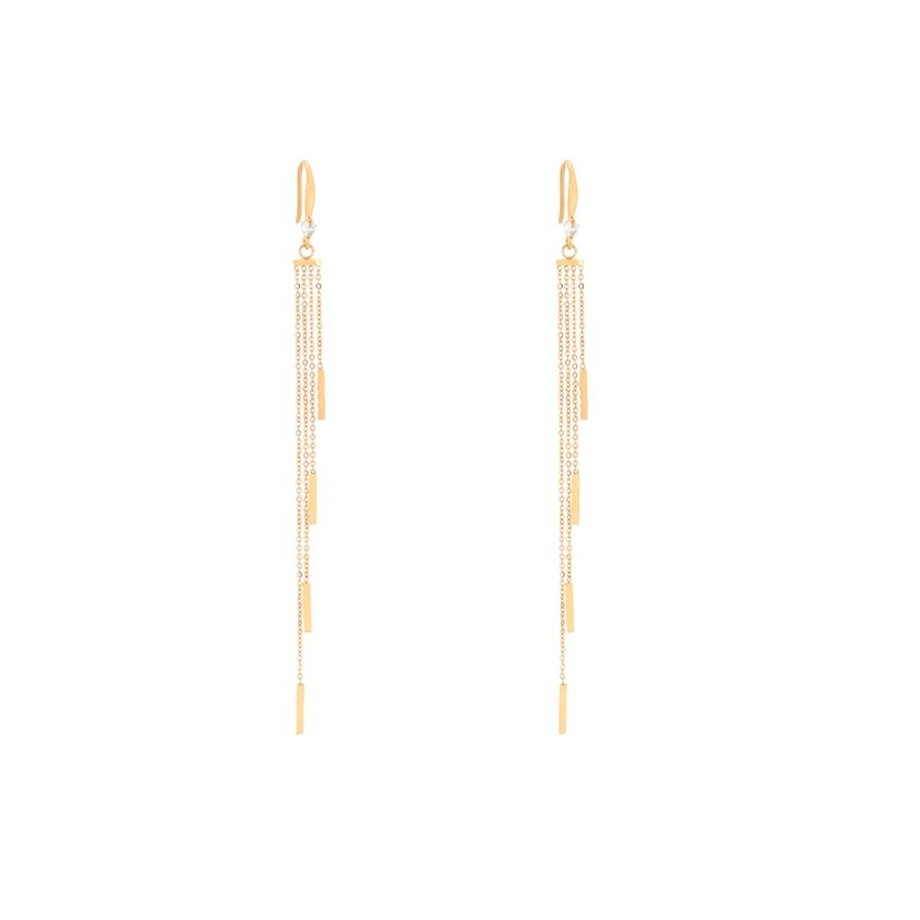 Pendientes Delicate finos y largos
