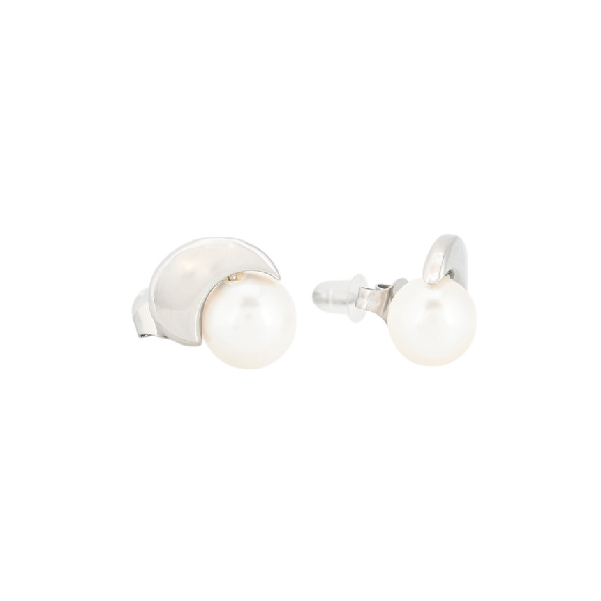Pendientes luna y perla GB