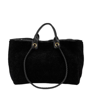 Sac à main Shopper avec poils