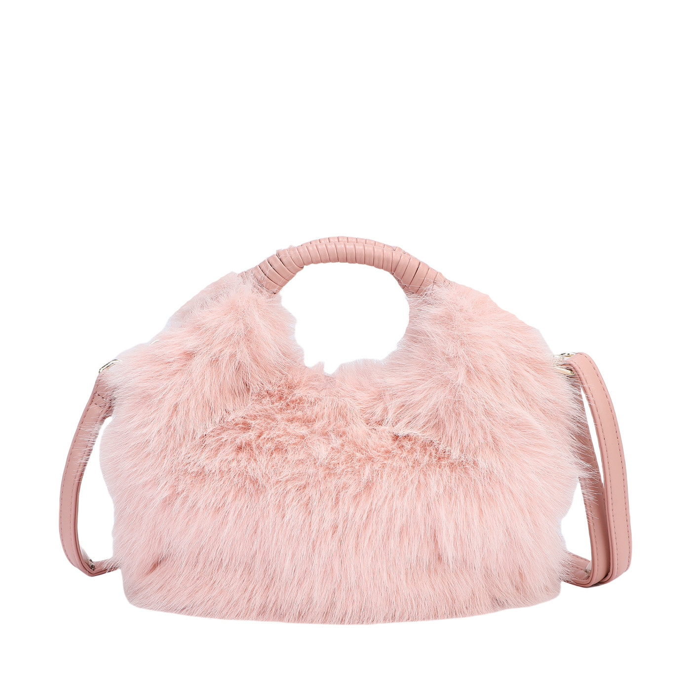 Sac à bandoulière en fourrure