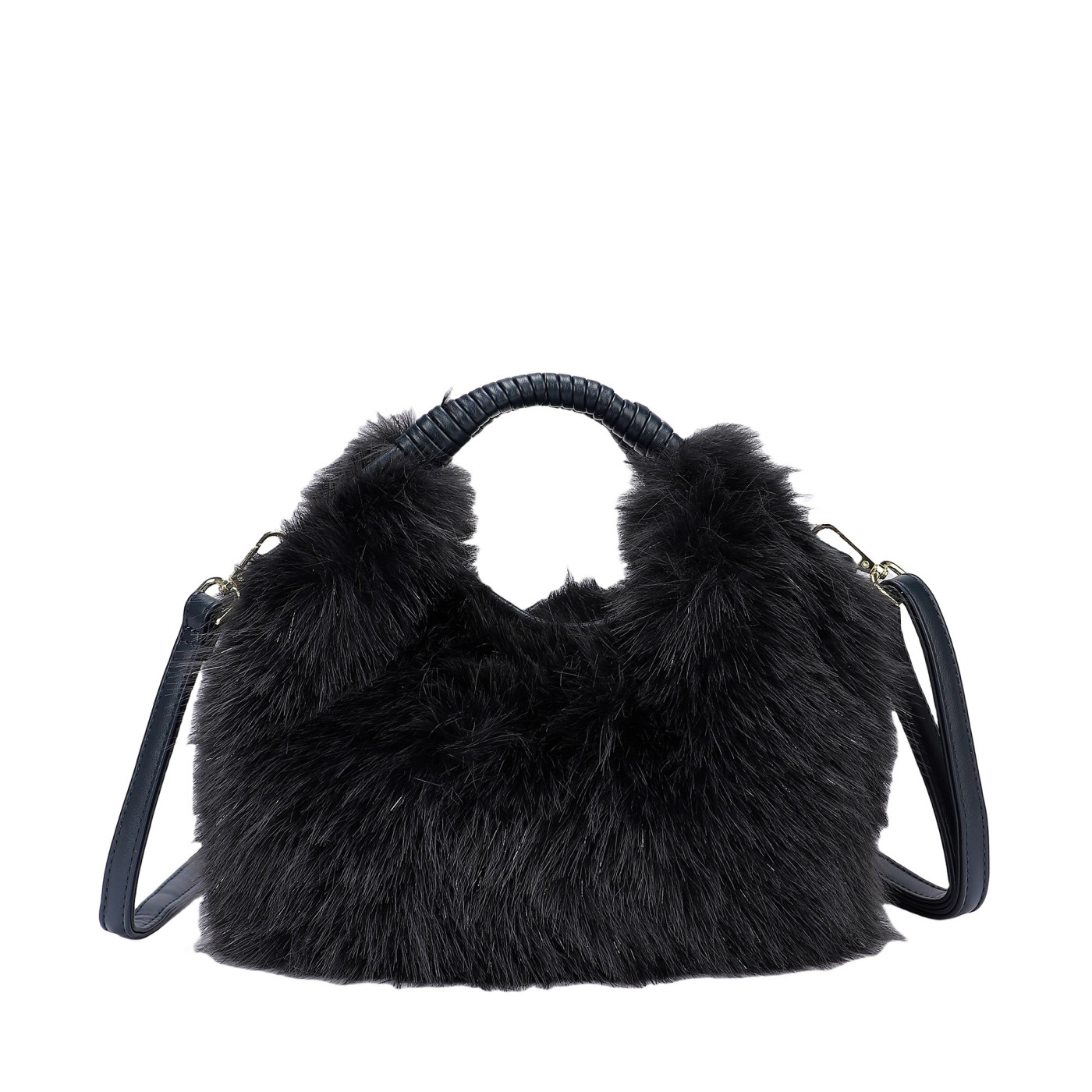 Sac à bandoulière en fourrure