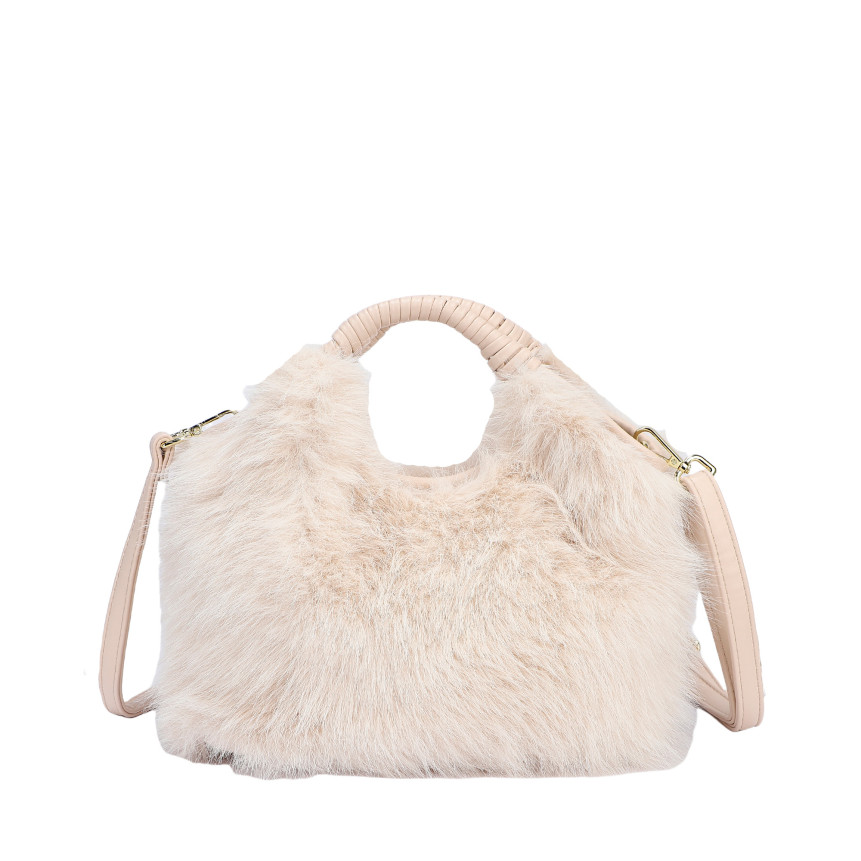 Sac à bandoulière en fourrure
