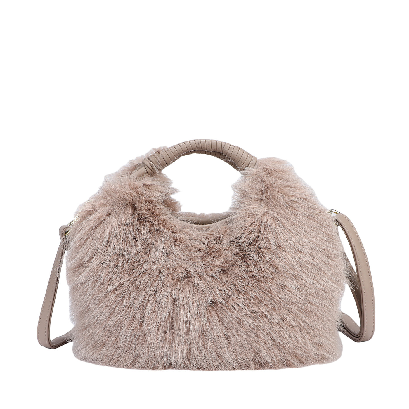 Bolso bandolera de pelo