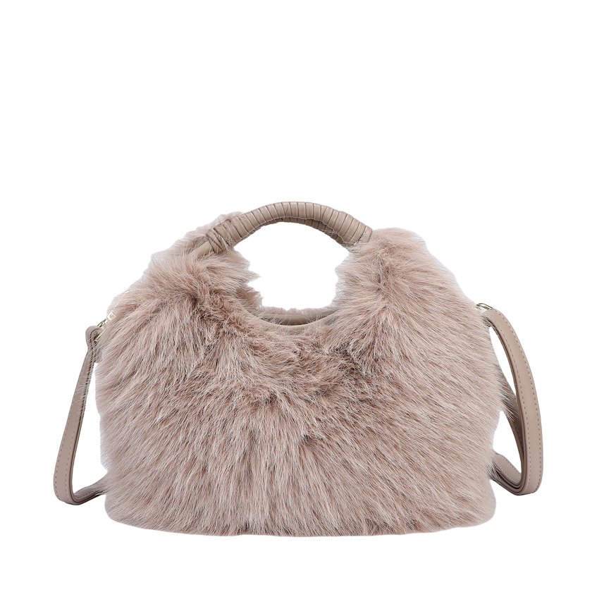 Sac à bandoulière en fourrure
