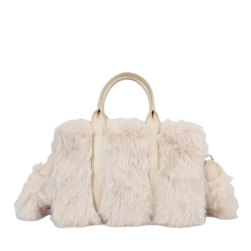 Mala Shopper com pelinho