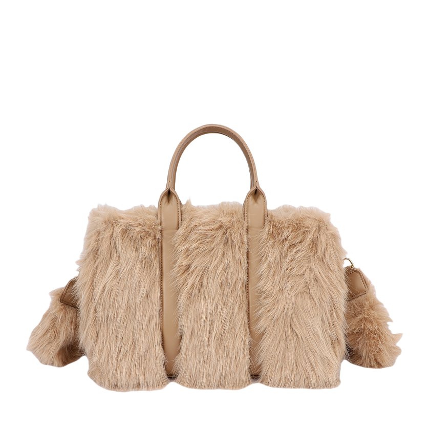 Sac à main Shopper avec poils