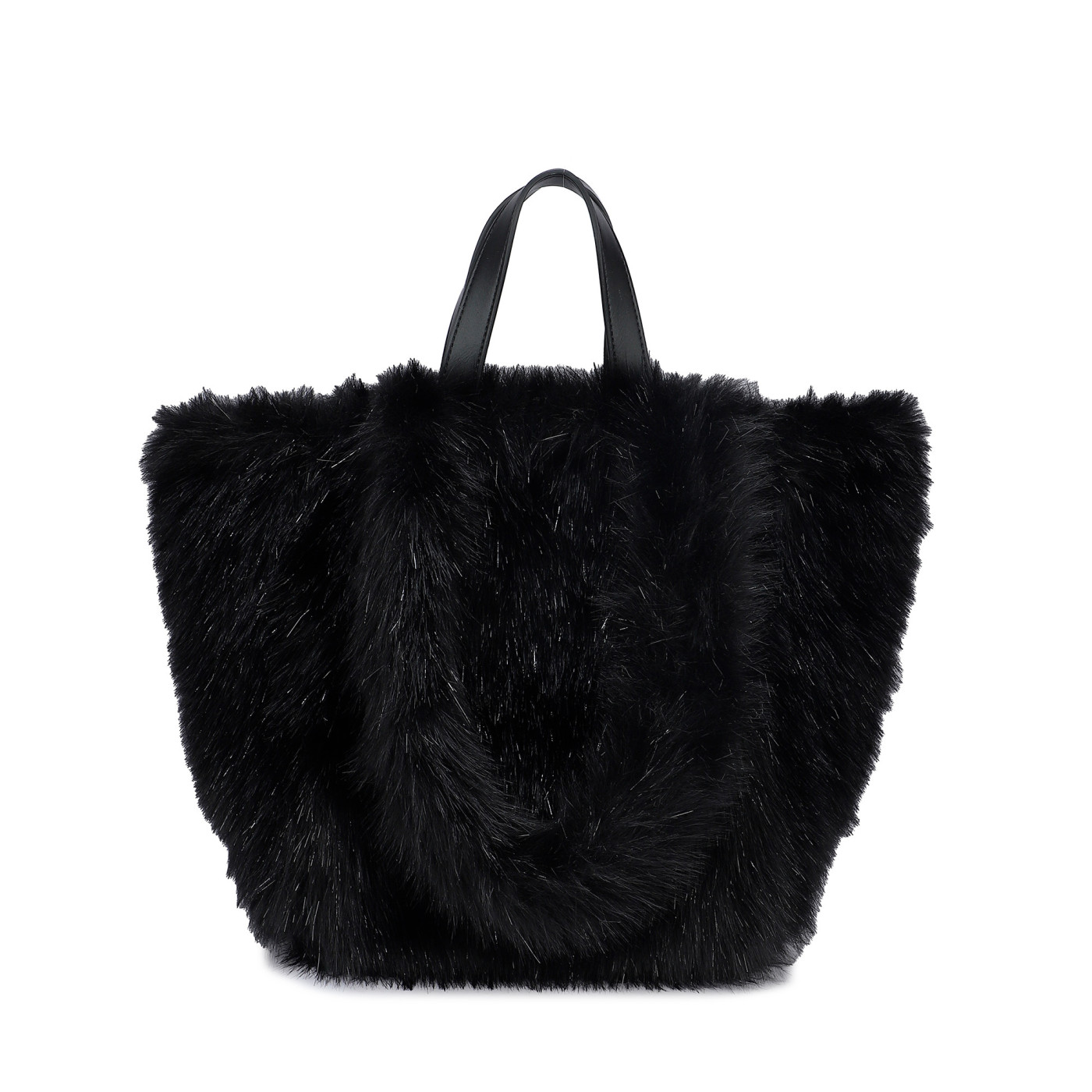Sac à main Shopper avec poils