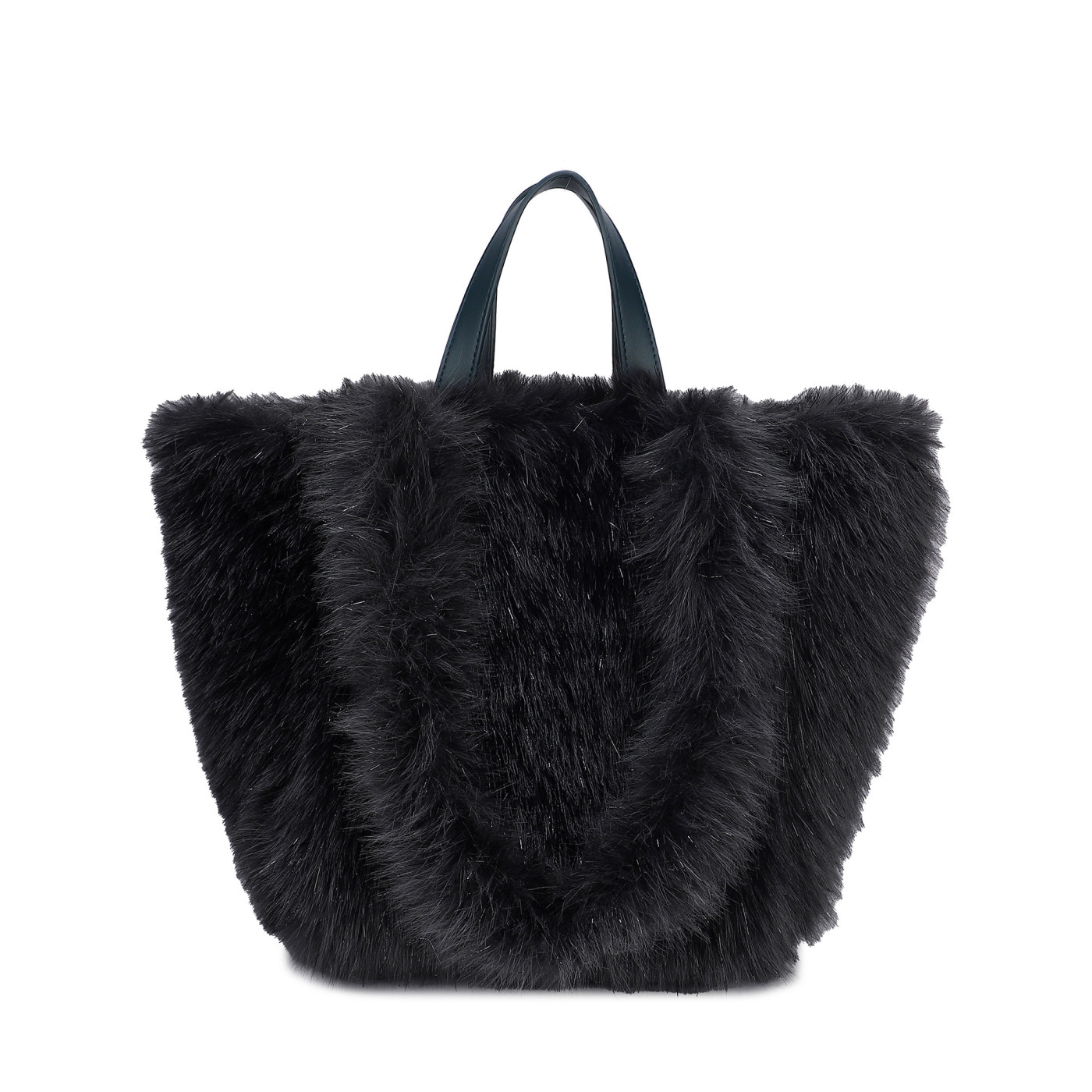 Sac à main Shopper avec poils