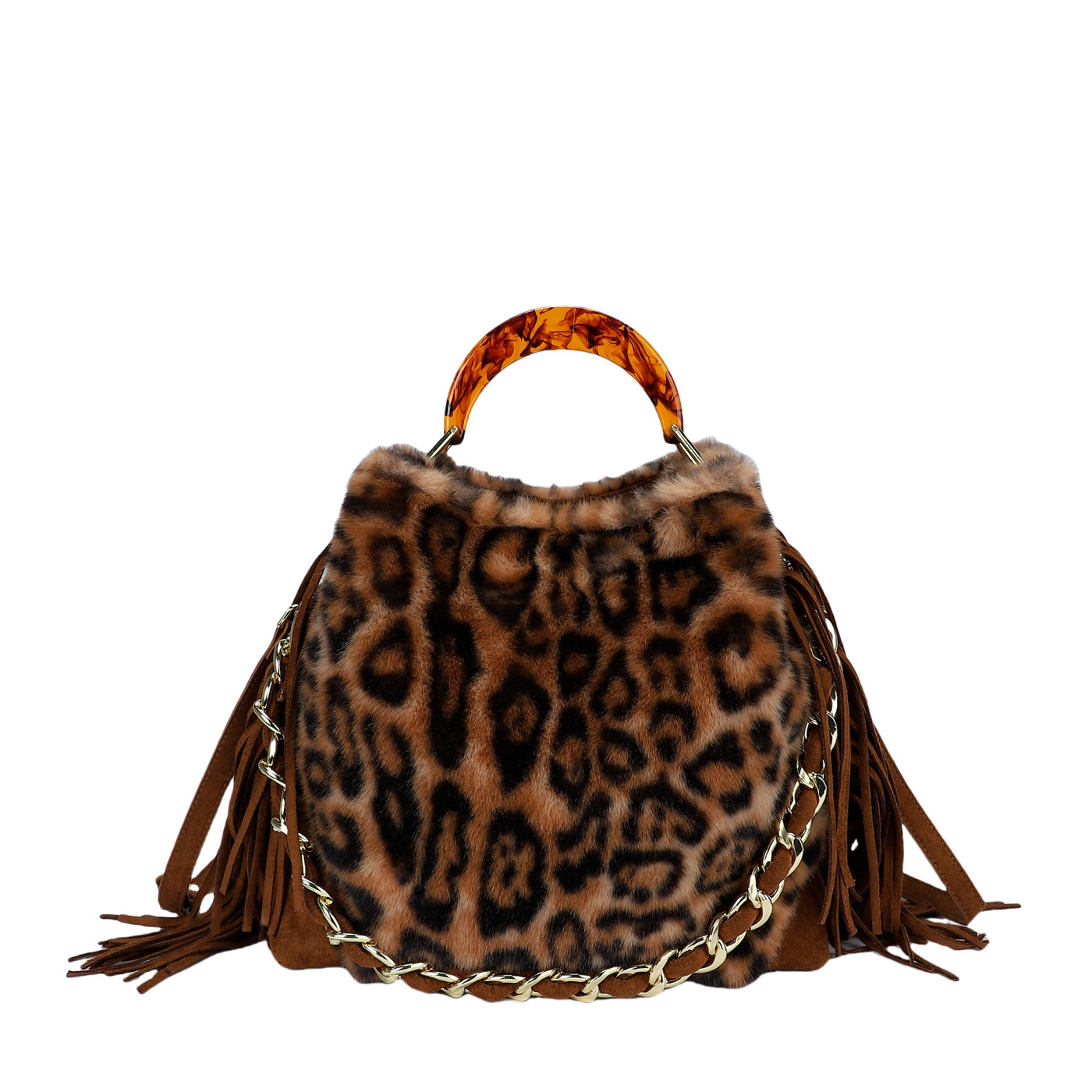 Sac à main Shopper avec anse en acrylique