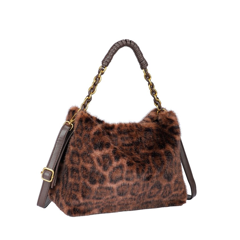 Borsa Shopper con manico in acrilico