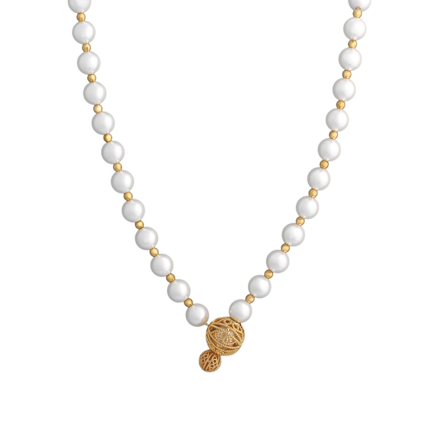 Collier Encantos Portugal ajustable avec perles