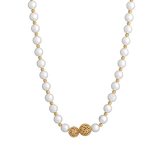 Pearl necklace coração de viana GB