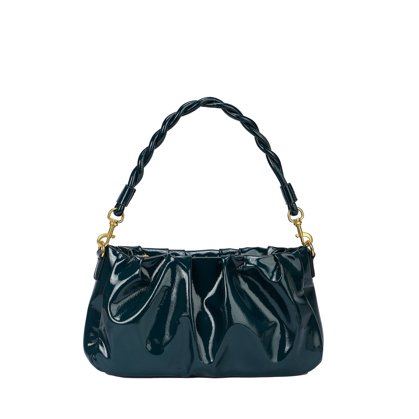 Borsa a tracolla in vernice