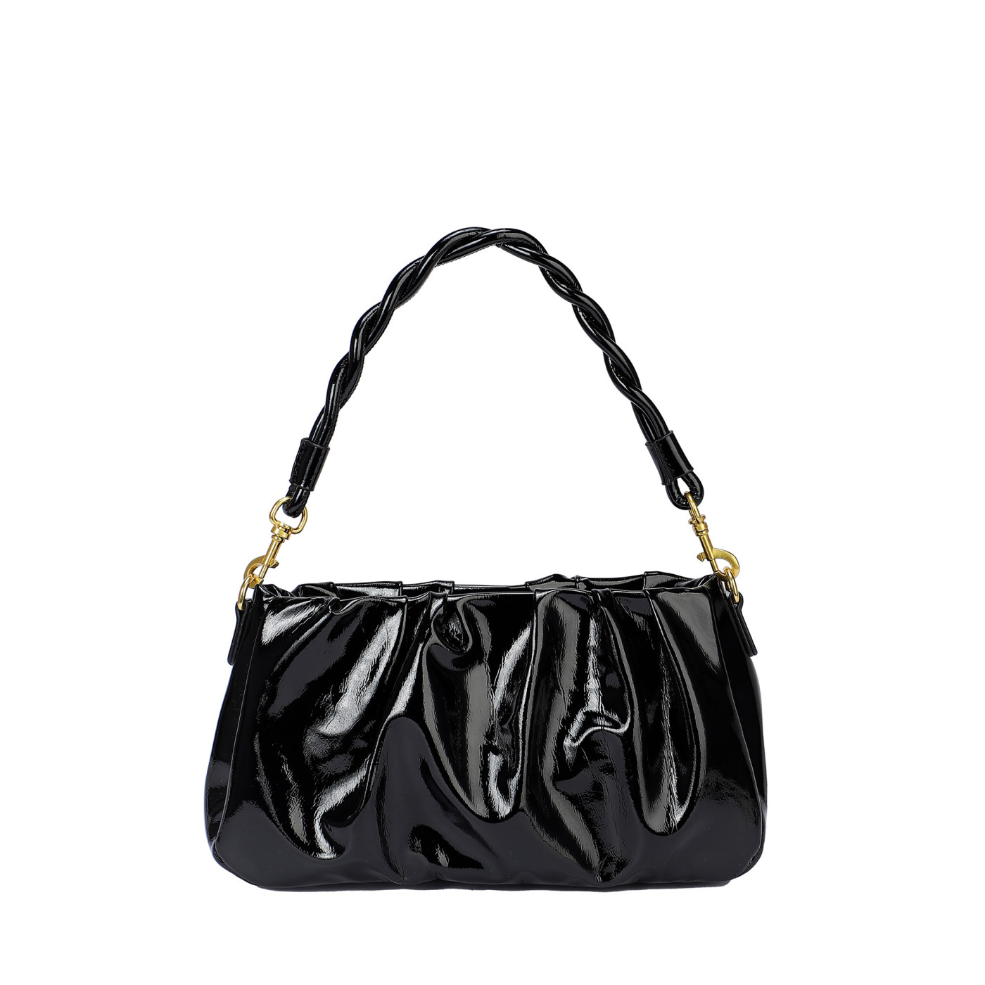 Borsa a tracolla in vernice