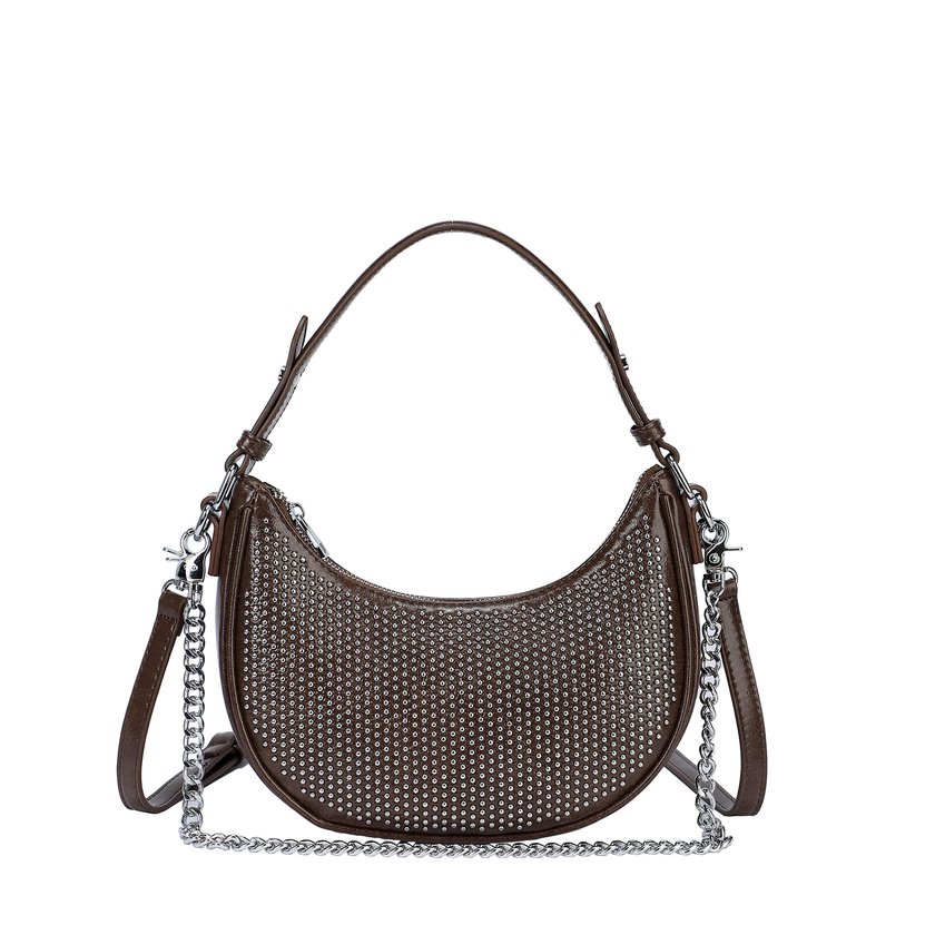 Sac bandoulière avec clous