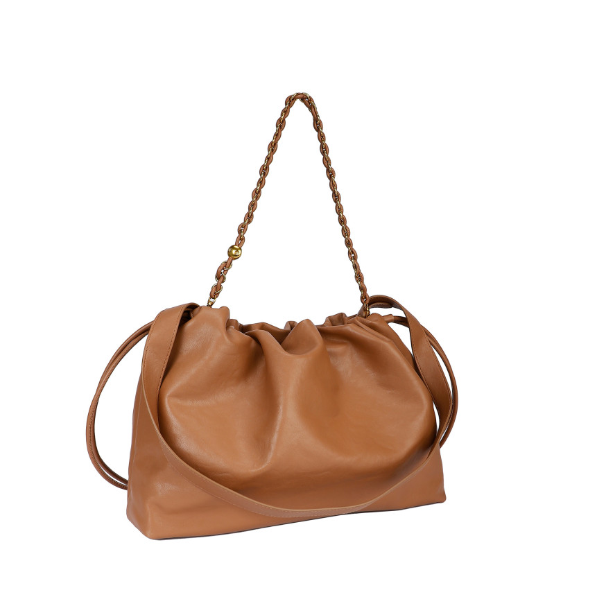Sac à main avec fronces
