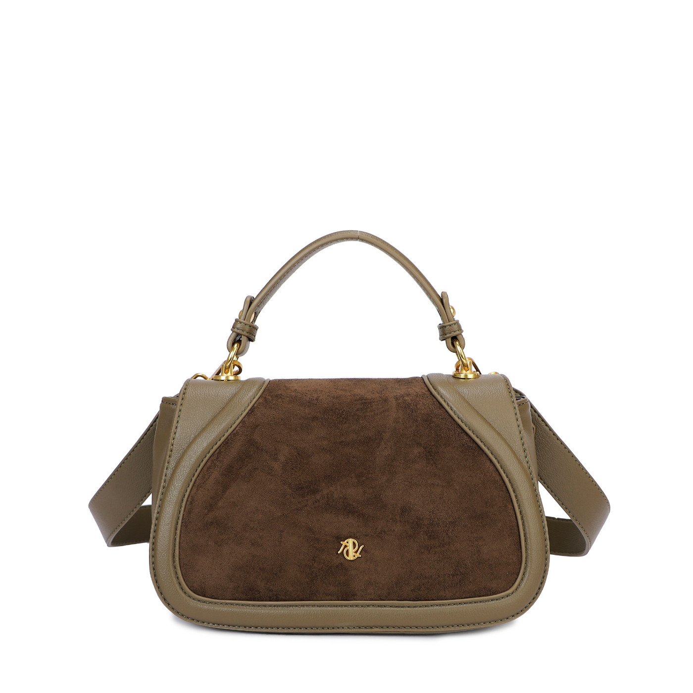Shoulder bag with thick handle