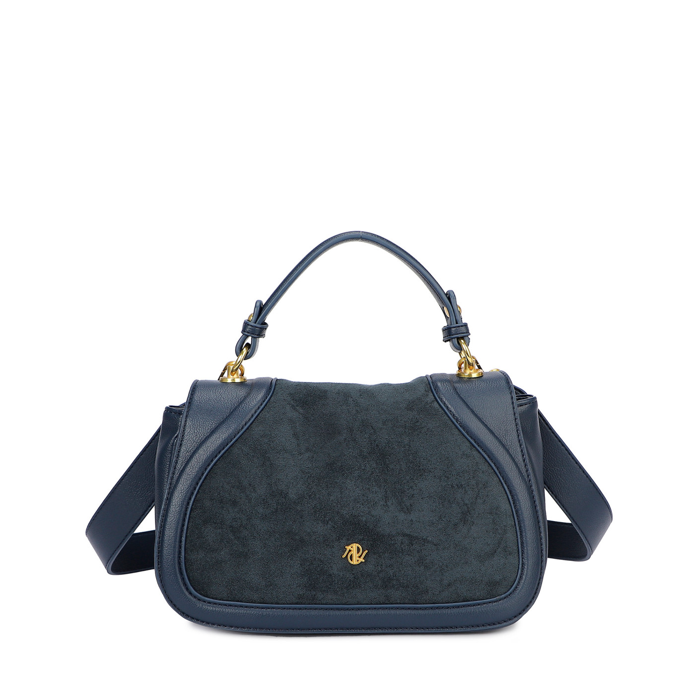 Bolso bandolera con asa gruesa