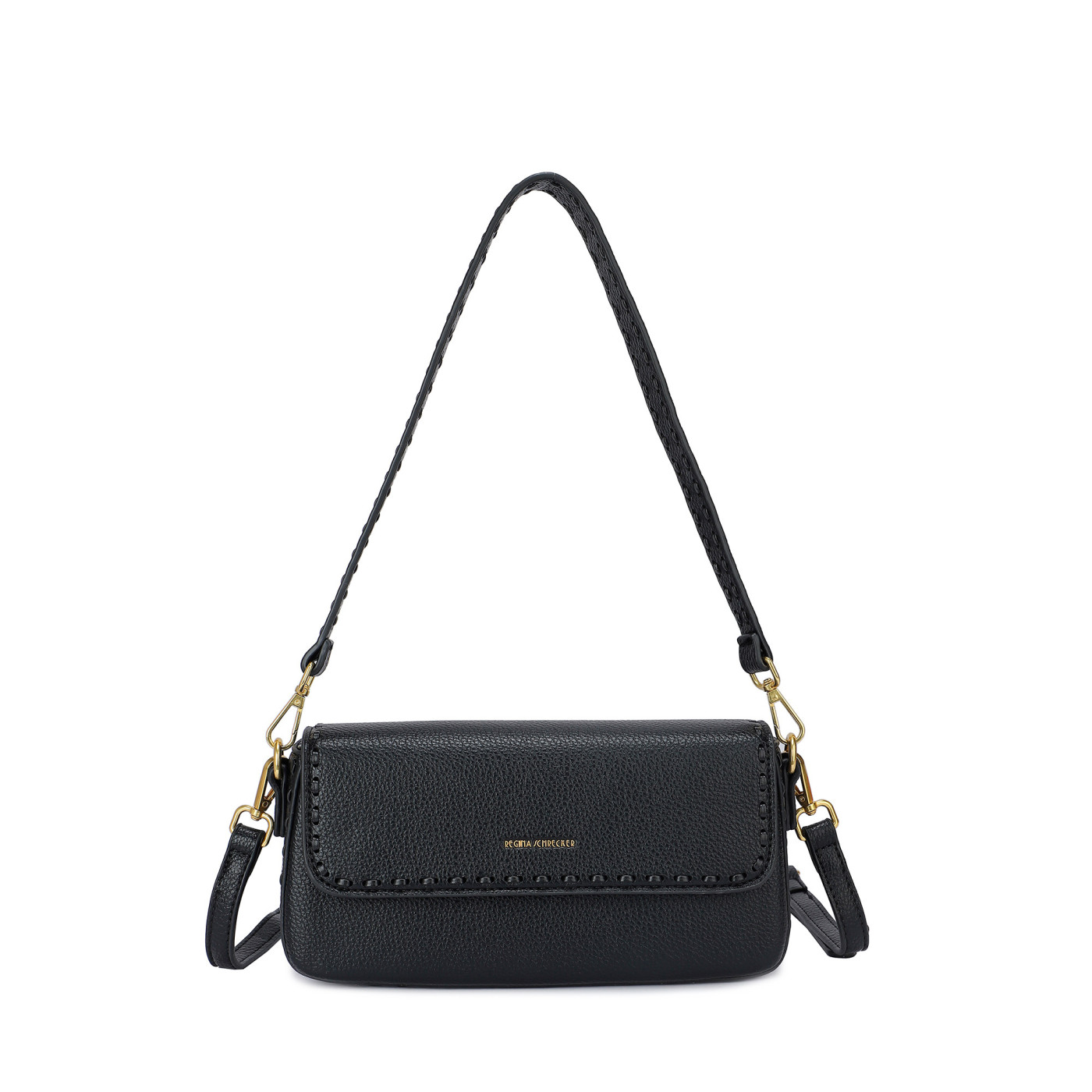 Bolso de hombro con detalles