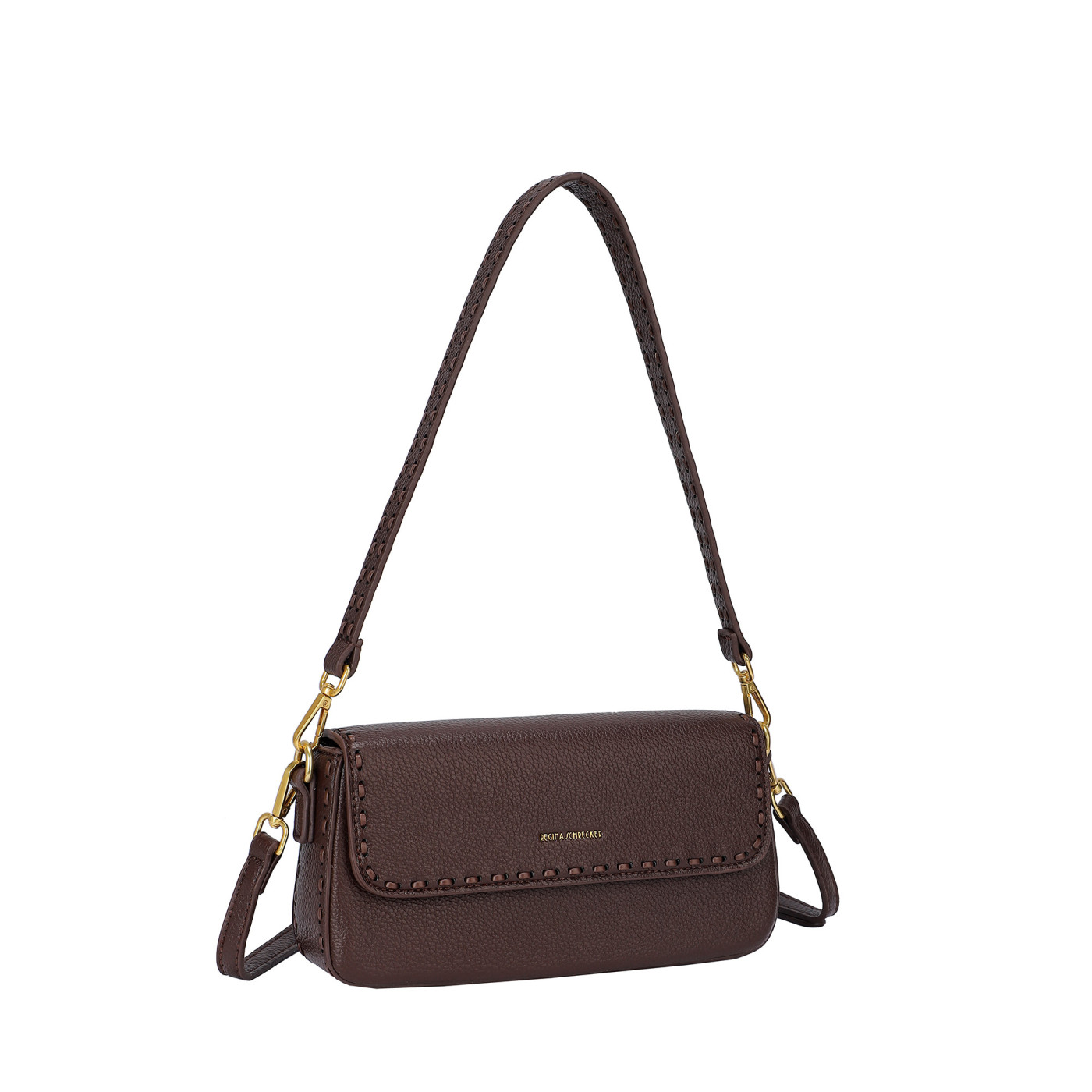 Bolso de hombro con detalles